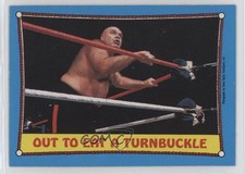 1987 O-Pee-Chee WWF George The Animal Steele #66 1u6