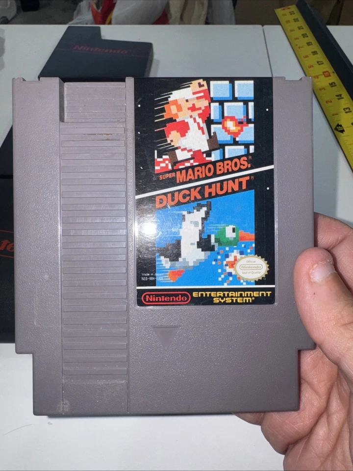 Super Mario Bros 1 2 3 Nintendo NES Trilogy Cartridge Lot Authentic- W/Covers - Image 2 of 4