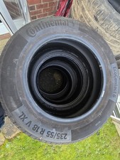 4x Continental EcoContact 6 235/55/R18 V XL Summer Tyre
