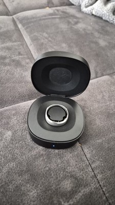 RingConn Gen 1, Silber, Smart Ring Herren/Damen, ohne Abo, Größe 12