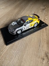 1:18 Scale Spark Porsche Cayman GT4 Clubsport Test Car