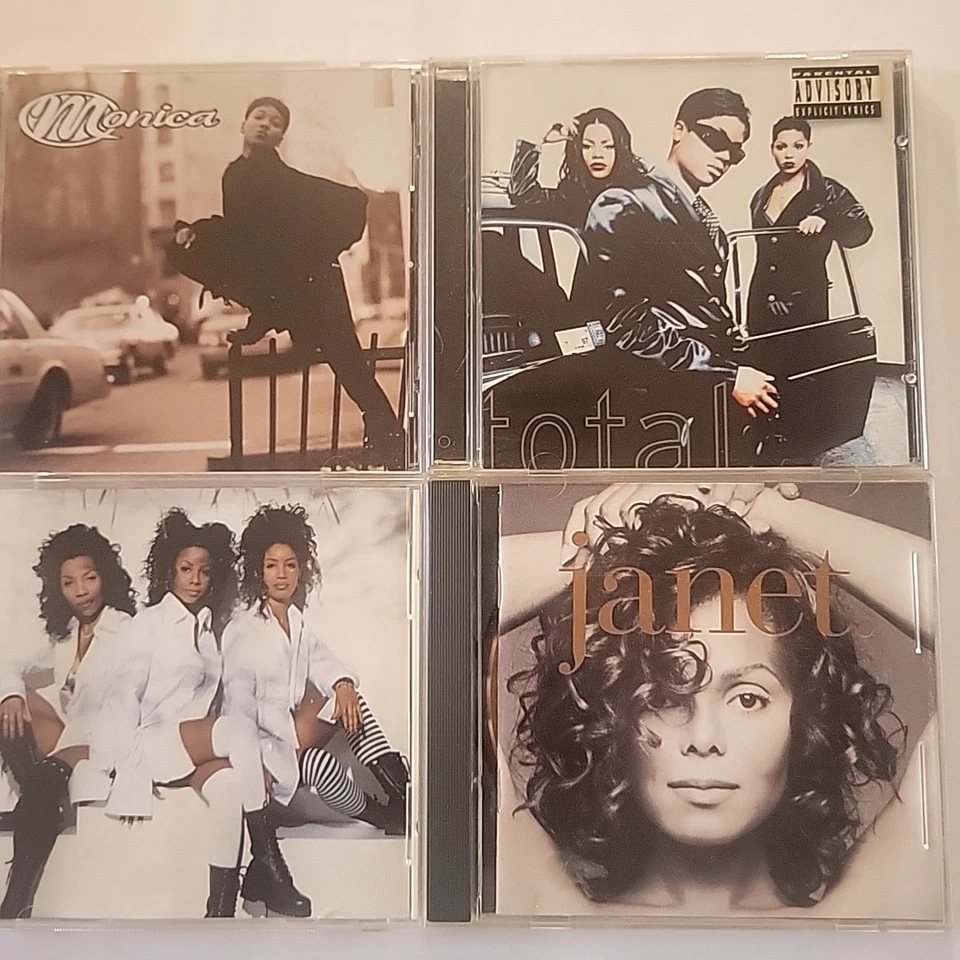 20 Y2K 90s Soul Hip Hop Lady Artists CD Lot, TLC,Jade,Zhane,ToniBraxton,Monica. — 第 4/4 张图片