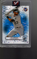 B7239- 2023 Topps Pristine Blue Pristine Refractors #100 Kris Bryant /75 - NM-MT