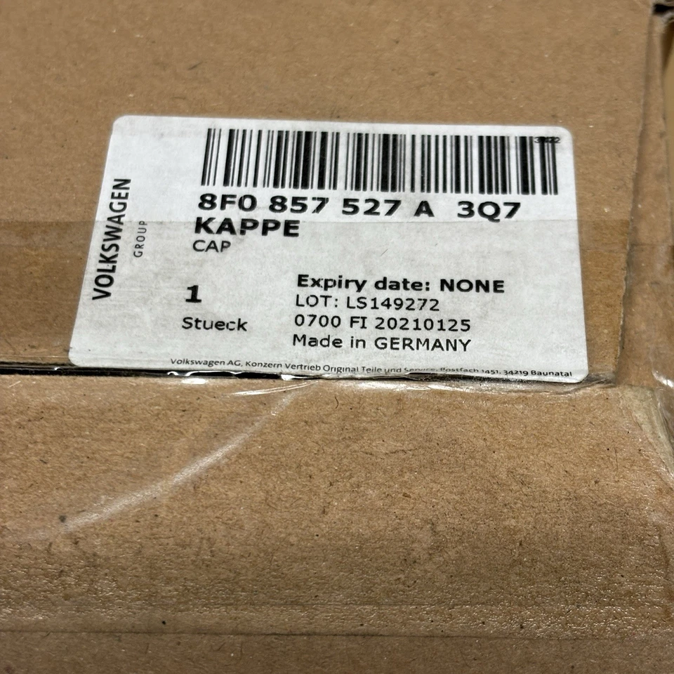 Specchio Sinistro In Alluminio Audi RS3 8P A4 RS4 8K B8 A5 RS5 8T 8F0857527A 3Q7 - Immagine 4 di 4