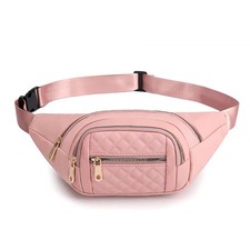 Fanny Packs for Women Men, Fashion Waist Pack Belt Bag with 4 Zipper Pockets