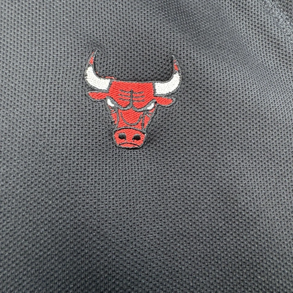 Sudadera con Capucha Chicago Bulls Para Hombre Grande Negra Adidas ClimaWarm NBA Pullover Baloncesto Foto 2 de 4