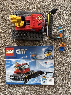 わっきー LEGO City Great Vehicles Set 60222 Snow Groomer Skier Truck Driver