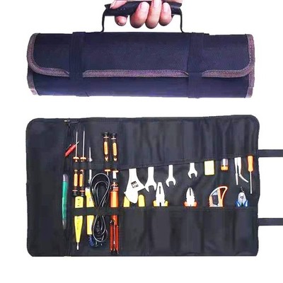 23 Pocket Tool Bag Roll Up, Organizer for Men gift, Portable Tool... 