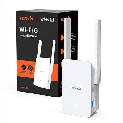 Tenda WiFi 6 WLAN Verstärker Repeater AX1500, 5GHz 1200 Mbit/s 2,4GHz 300 Mbit/s