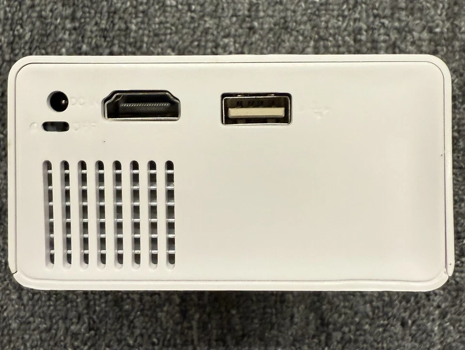 Portable LED Projector with Built-in Speaker and HDMI Input - Image 3 of 4