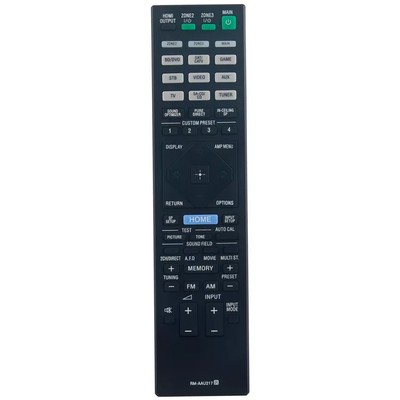 RM-AAU217 Replace Remote Control for Sony AV Receiver STR-ZA5000ES STR-ZA3100ES