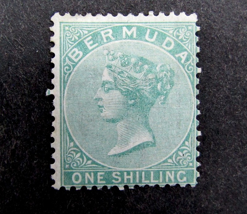 nystamps British Bermuda Stamp # 6 Mint OG H £480 L10y1600