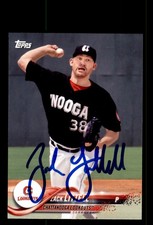 Signed Baseball Card Auto Zack Littell 2018 Topps Pro Debut #61