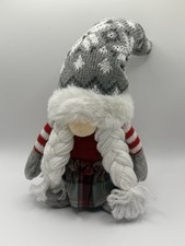 Christmas Gnomes Plush Tabletop Home Holiday Decor Fabric Handmade