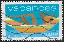 FRANCE oblitéré 2002 vacances Y&T N° 3493