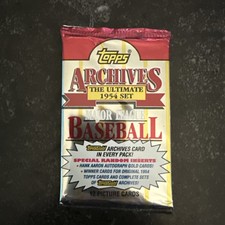 1994 Topps Archives The Ultimate 1954 Set Baseball MLB Sealed Pack 12 Cards