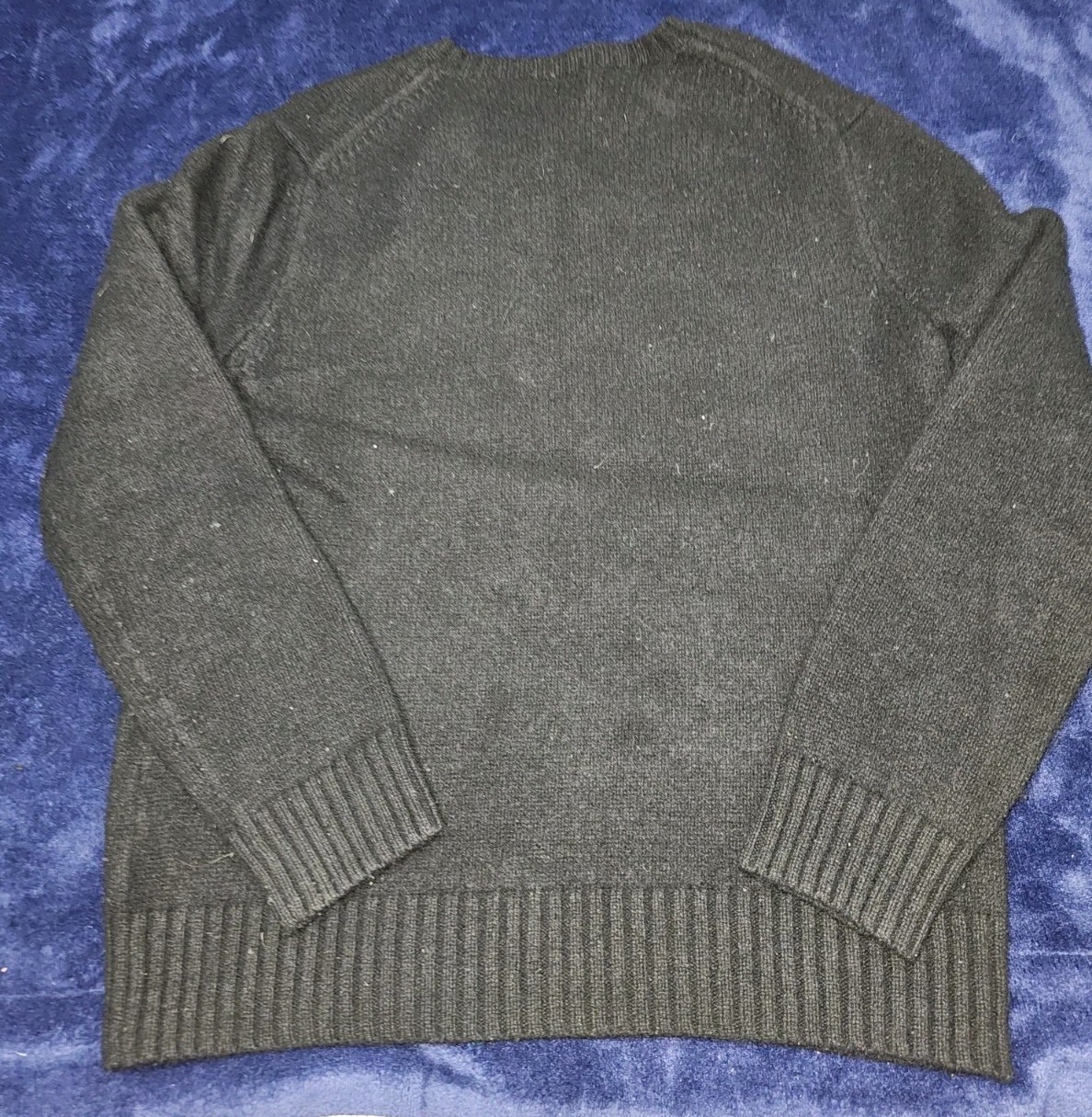 Polo Ralph Lauren Martini Tuxedo Bear Crew Neck Sweater 100% Wool Size Large thumbnail 7