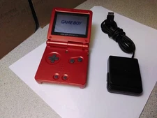 GAMEBOY ADVANCE SP AGS 001 RED...TESTED...WORKS...PLS READ 