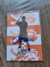 Josuar Gonzalez Signed 2025 Panini Crusade Baseball Card Giants #82