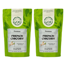 French Chicory Root, 1 Pound - Brew like Coffee, Blend Roasted Chicory Root with