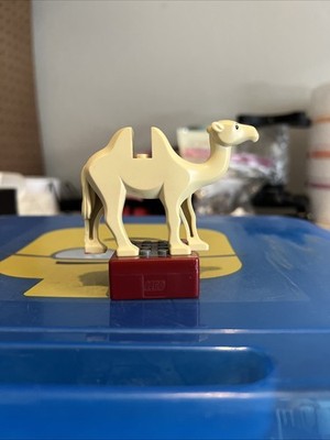 Lego  Tan Camel with Black Eyes White Pupils Pattern from Prince of 7153