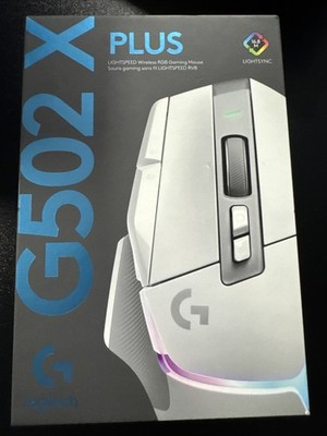 New Logitech G502 X Plus LightSpeed Wireless RGB Gaming Mouse 910-006169