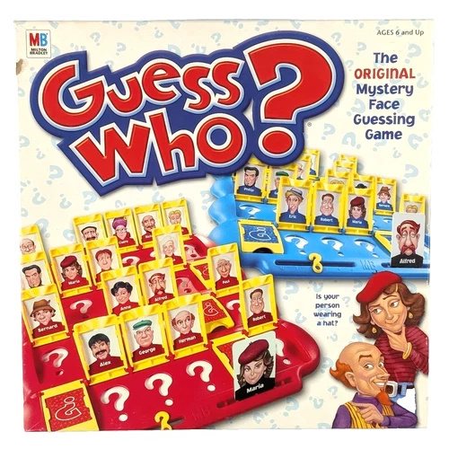 2002 Milton Bradley Guess Who? Original Mystery Face Guessing Game 100% COMPLETE