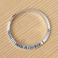 18K White Gold Watch Bezel for Rolex Datejust 36 126234/116234 Fluted Ring
