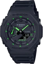 Casio G-Shock GA-2100-1A3ER Watch 49mm Analog Digital Black Men's Trend relog