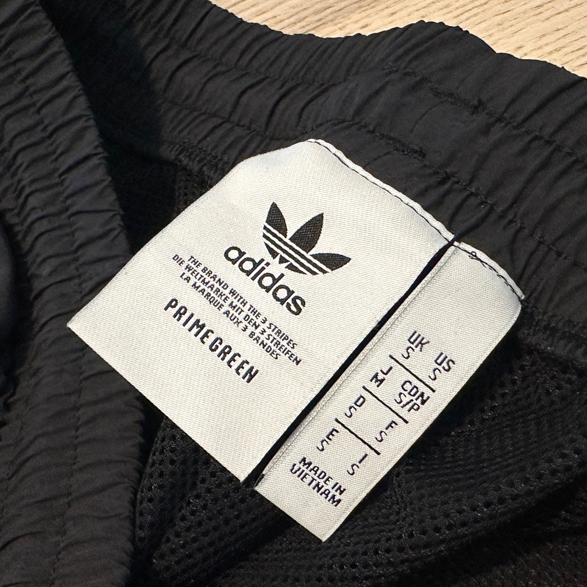 Adidas Originals Tricolor Trefoil Track Pants Mens S Black Joggers