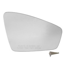 Right Door Mirror Glass Passenger Side Heated Compatible with Volkswagen