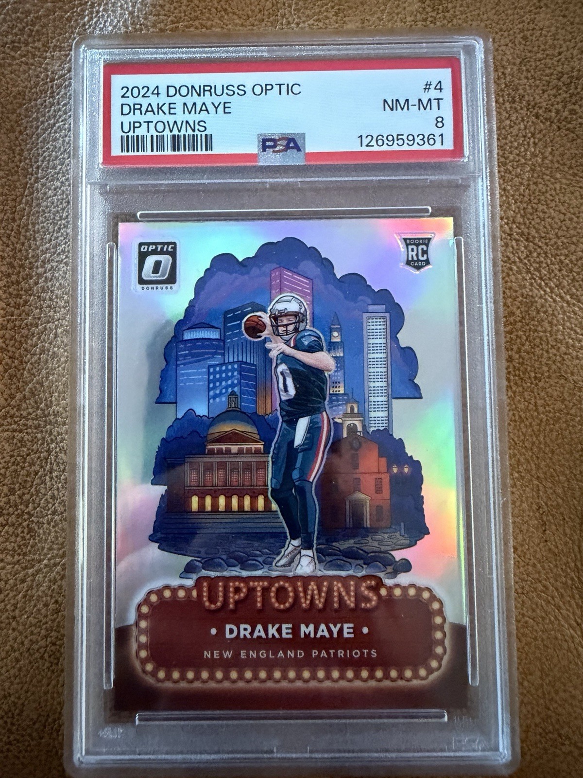 2024 Panini Donruss Optic - Uptowns Drake Maye #4 (RC)