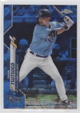 2020 Topps Chrome Update Sapphire Yoshi Tsutsugo #U-65 Rookie RC 0r5l