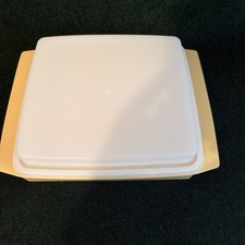 Tupperware Vintage Square Deviled Egg Taker Perfect Look!