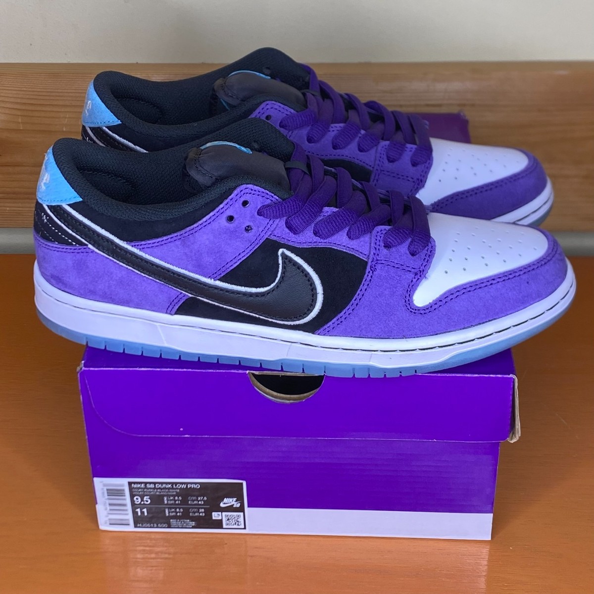 NIKE SB HAYLEY WILSON DUNK LOW (SIZE 9.5) (HJ0513-500) COURT  display picture 3