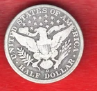 1901-O BARBER SILVER HALF DOLLAR **NICE CIRCULATED VERY GOOD