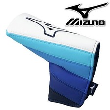 Mizuno Golf Putter Head Cover, White x Blue Putter cover Tour design 5LGH2515