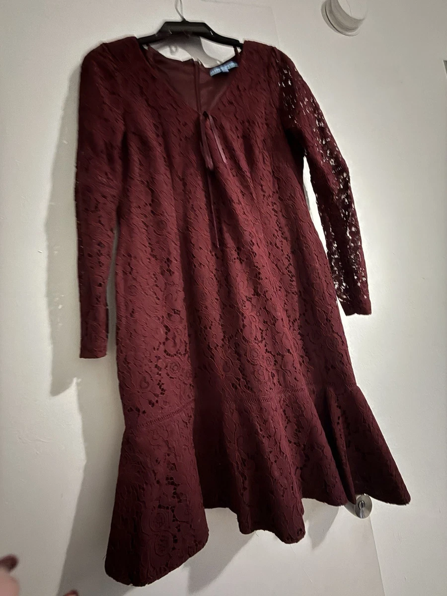 Red Lace Long Sleeve Dresses for Women for sale - eBay Red Lace Long Sleeve Dresses for Women for sale - eBay
