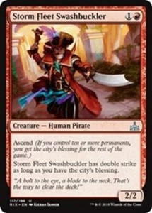 Storm Fleet Swashbuckler x4 - Rivals of Ixalan - NM-Mint, English - Rivals of Ix