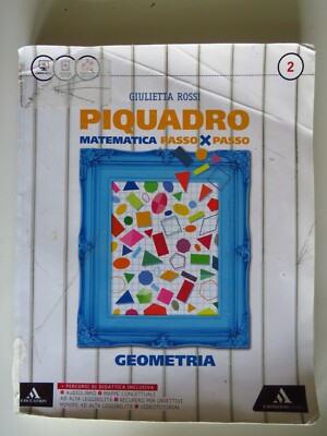 Piquadro. Für die Mittelschule.  vol. 1 GEOMETRIE - Mondadori Education