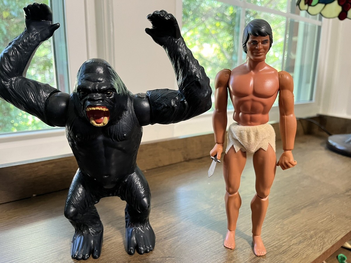 MATTEL TARZAN BIG JIM Knife Gorilla PACK Wolfpack P.A.C.K.