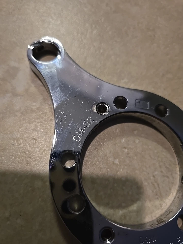 Soporte de respirador de tocho de ciclo personalizado D&M para carburadores Evo CV 83-99 DM-52 Foto 3 de 4