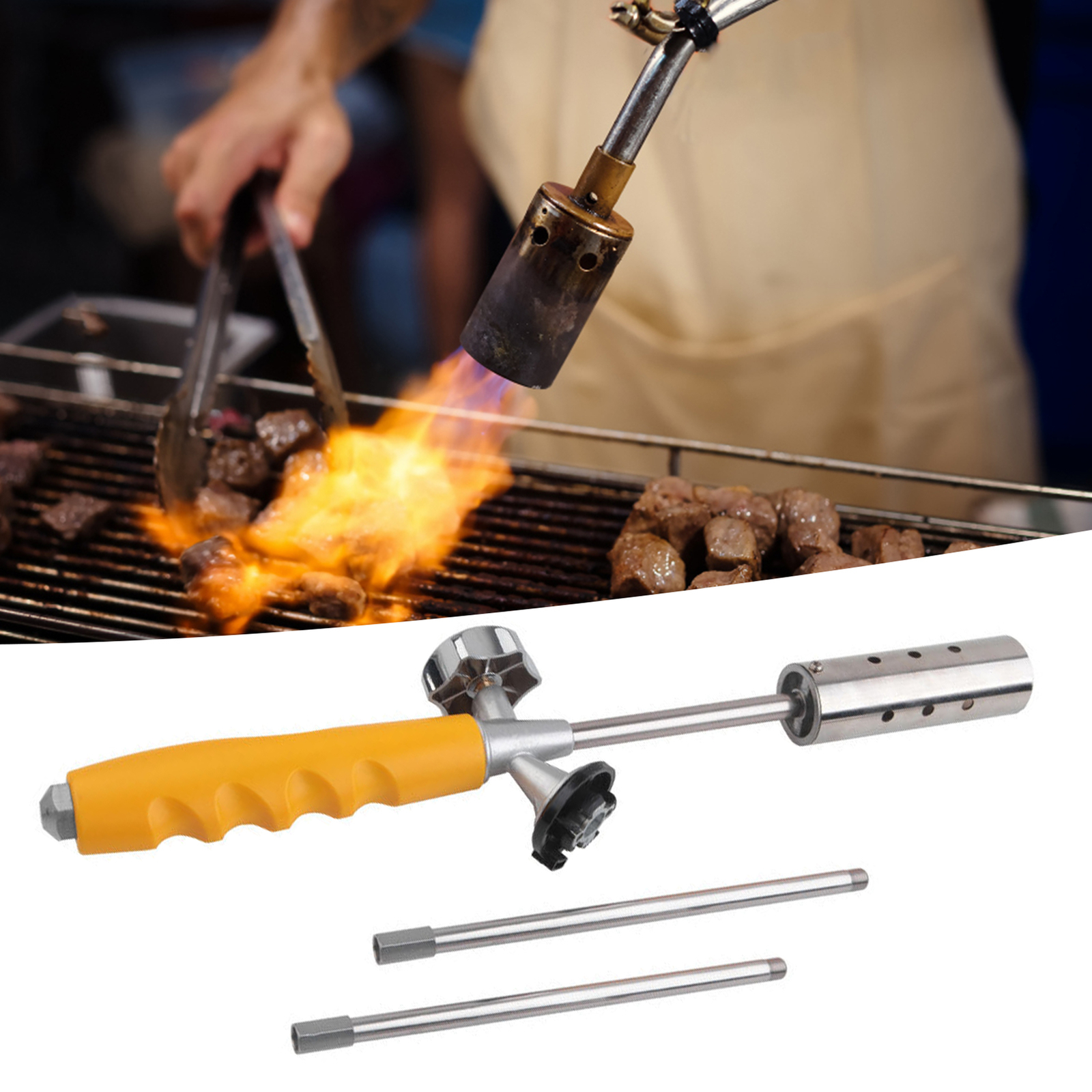 Weed Blow Torch Easy Control Ergonomic Handle Propane Torch Weed Burner