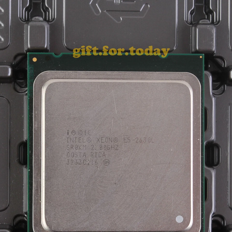 Original Intel Xeon E5-2630L 2.0 GHz LGA 2011 6 cores 2000MHz Processor CPU - Image 3 of 4