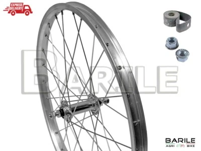 BERETTA / MALVESTITI Ruota / Cerchio Anteriore 26 " x 1. 75 Bici MTB - City Bike Alluminio - Acciaio