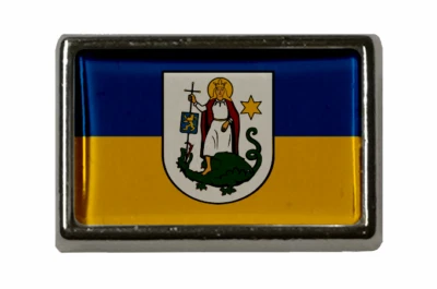 U24 Pin Kahla Flaggenpin Anstecker Anstecknadel Fahne Flagge