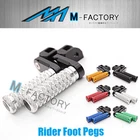M-Grip Billet 40mm Front Riser Footpegs Fit Suzuki GSX 1300R Hayabusa 08-16