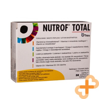 NUTROF Total Für Vision Preservation 30 Weiche Kapseln Augen Gesundheit Stütze