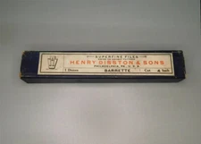 Henry Disston & Sons Barrette Files 1 Cut 4" File (1) USA