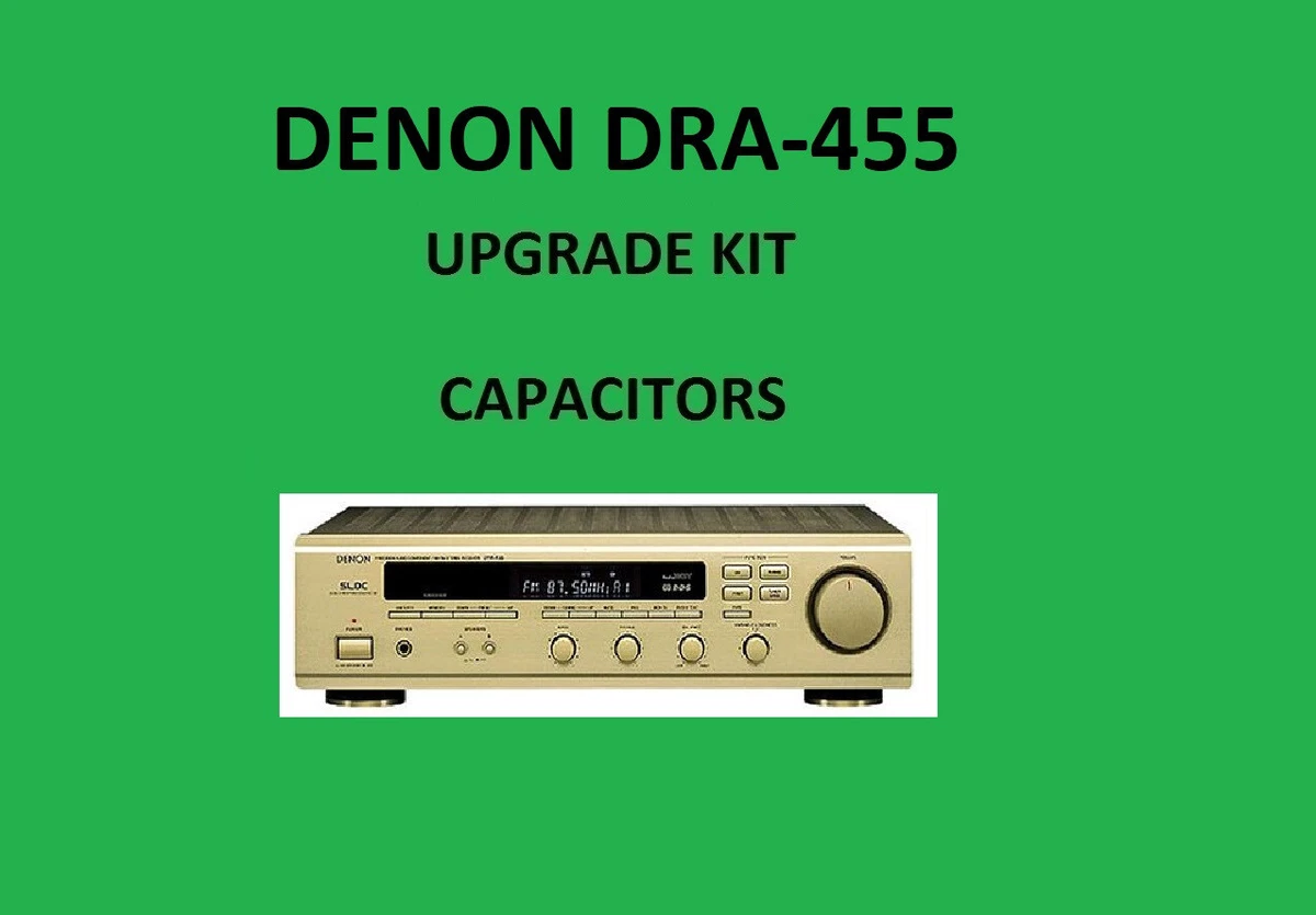 Stereo Receiver DENON DRA-455 Reparatursatz - alle Kondensatoren